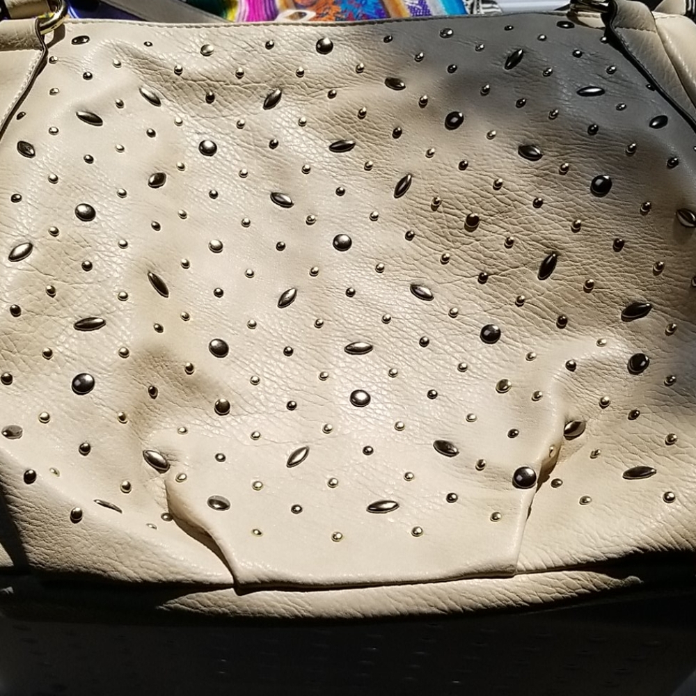 Cream Hobo Bag